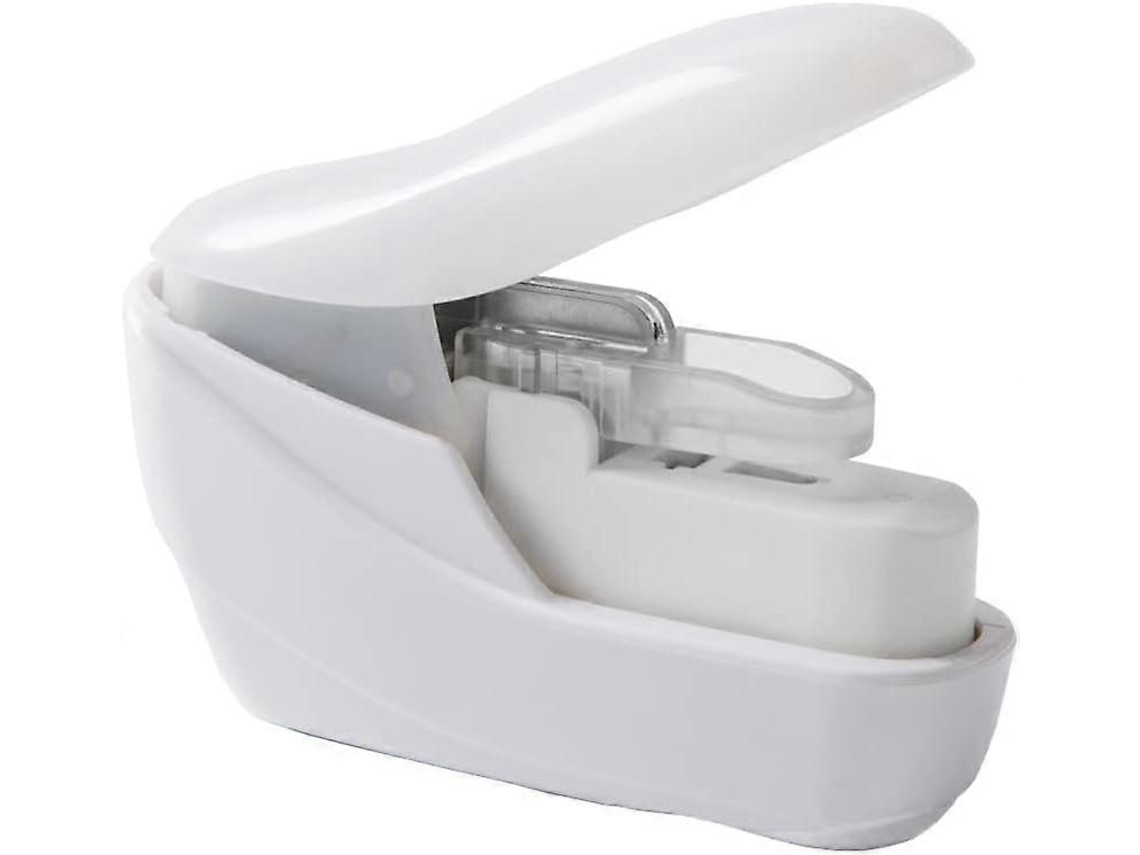 Grampeador Sem Grampos Branco, Grampeador De Pressão Sem Grampos, Grampeador Sem Agulha Que Economiza Trabalho, Grampeador Manual Yx Aquaforge