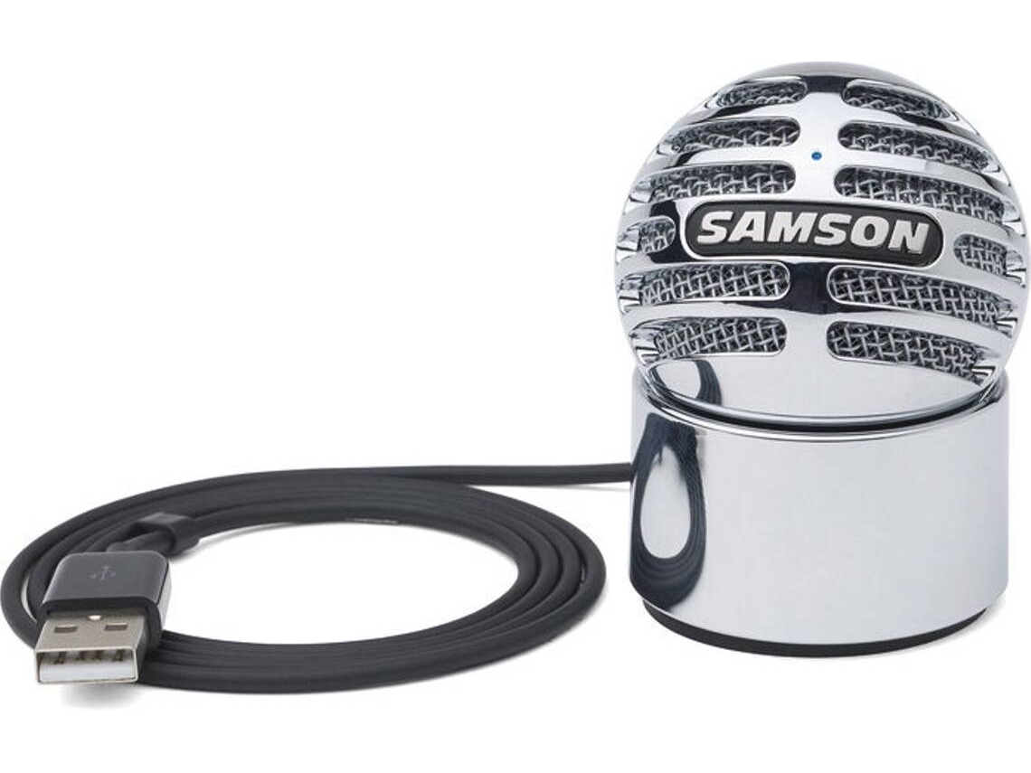 Microfone Condensador SAMSON METEORITE (Com Fio - Frequência: 20Hz-20 kHz)