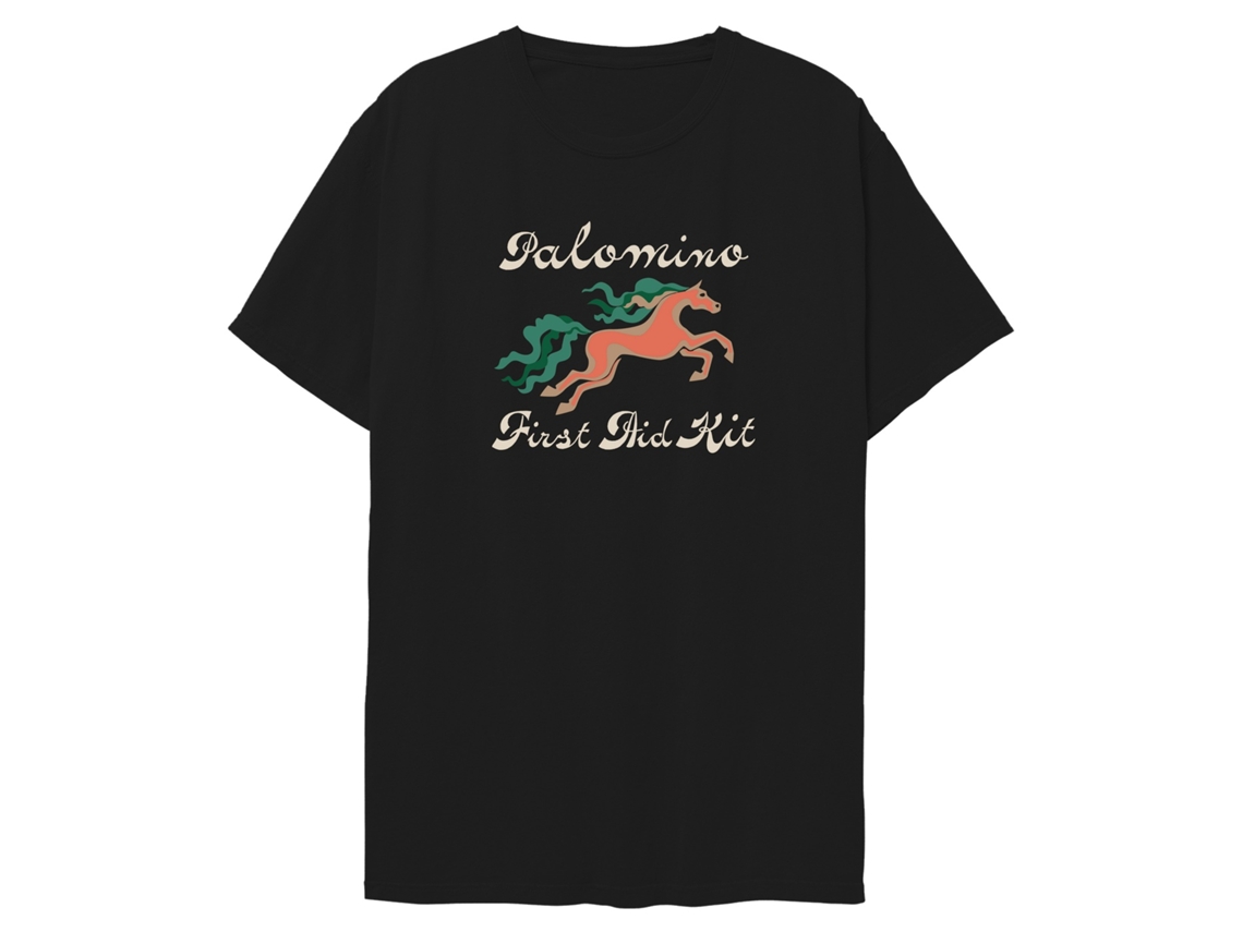 Kit de primeiros socorros com ilustração de cavalo, preto, ROCKINSTONE, tamanho: m