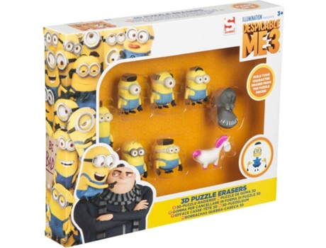 Figuras Quebra-Cabeças  MIN13-6341 (8 peças)