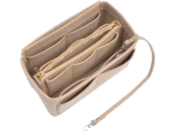 Organizador de Bolsa Dentro, de Mão, Interna, Marrom, 1 Peça AQUAFORGE