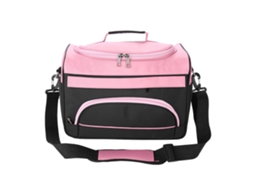 2026 bolsa para Ferramentas de Cabeleireiro com Grande Capacidade para Salão e Viagem Cor Rosa Rosado