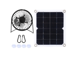 Painel Solar Fotovoltaico de 10 W com Ventilador Resfriamento BRILVIBERA
