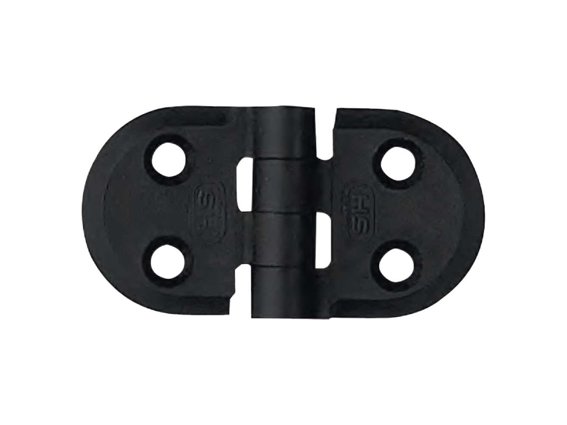 Dobradiça Plastic Prateadoplastimo