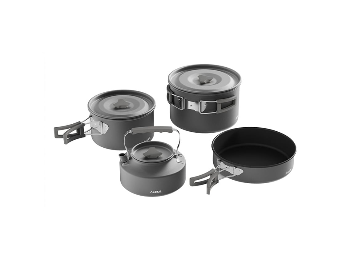 Conjunto de Panelas de Camping para Camping e Hiking