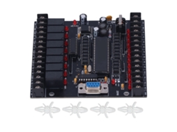 Placa De Controle Industrial Plc Microcontrolador Módulo Controlador 20mr Dc 24v