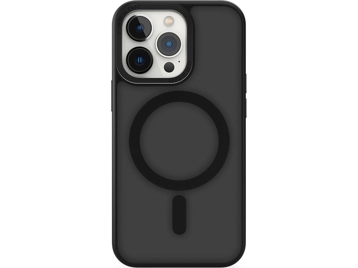 Capa JUST IN CASE Magsafe iPhone 16 Pro Max (Outlet Caixa Aberta - Preto)