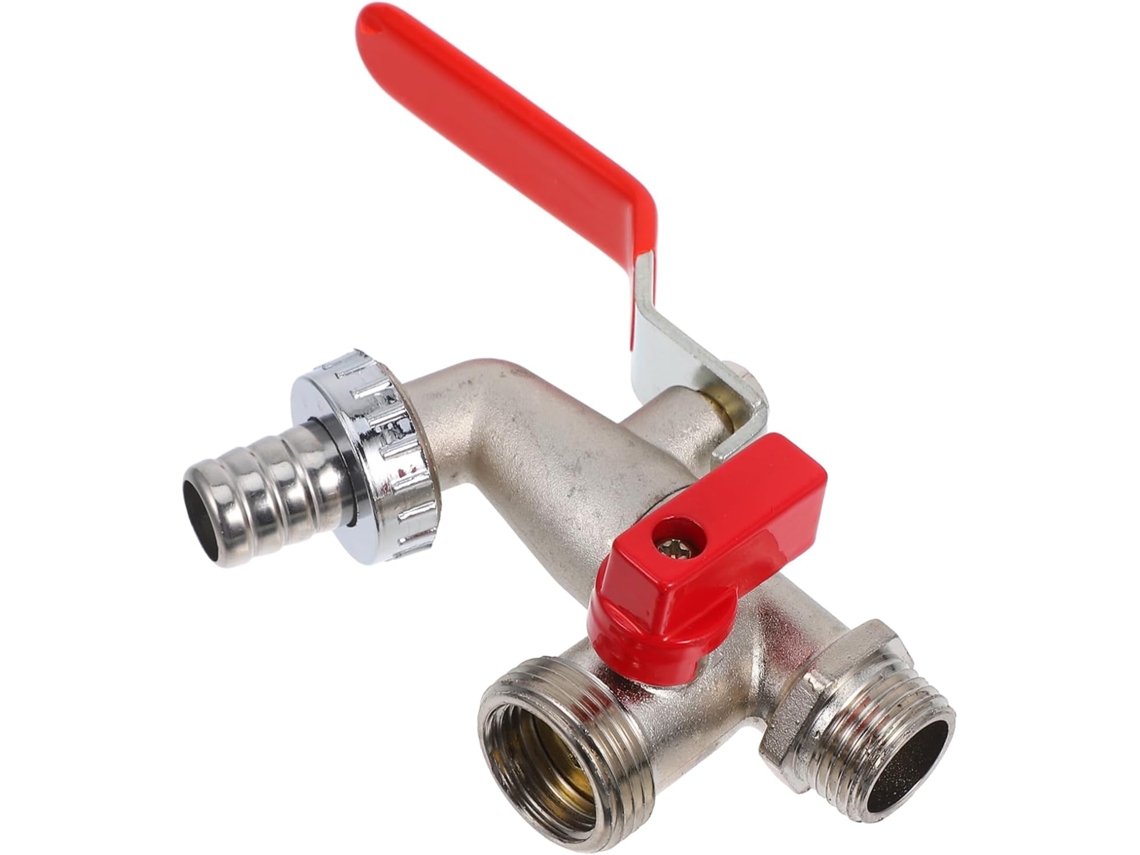 Torneira Multifuncional Com Válvula Dupla Para Jardim E Uso Externo.