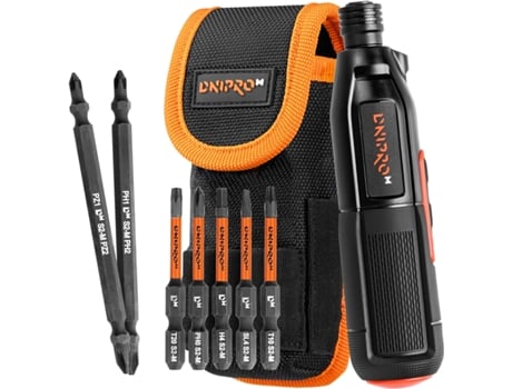 Dnipro-m Parafusadeira Sem Fio 3,6v, 280 Rpm Csd-36x. Bateria 850 Mah, Luz Led Integrada