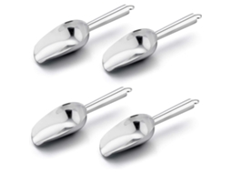 Peças Conjunto Prático De Alumínio Talheres Para Açúcar Farinha Pipoca E Balas Com Pegador Ergonômico Pode Ser Limpado Manualmente