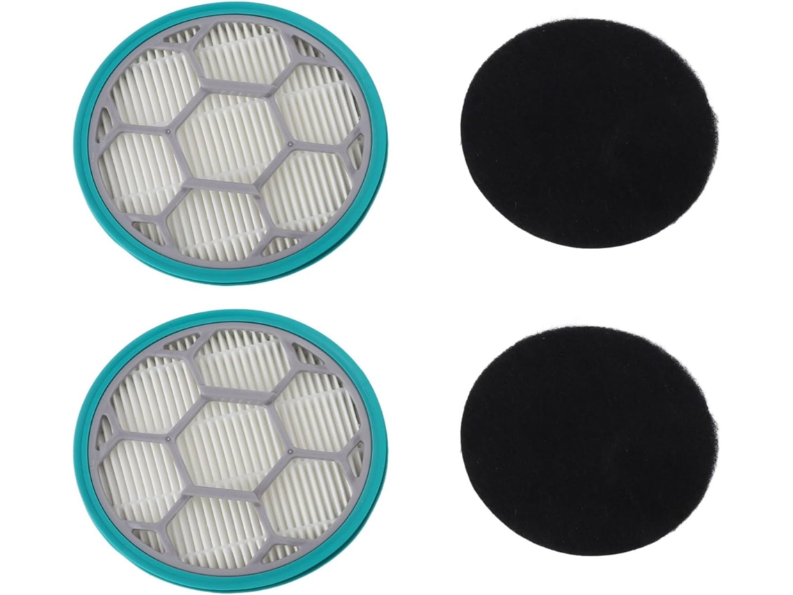 Kit De Substituição Filtro Ar Eficiente Com Esponja Para Aspirador Pó