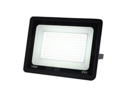Foco Projetor Led Exterior 150w, Luz Fria 6000k, 15750lm, Ip65, Ângulo 120°, Suporte Ajustável, Alumínio Alpinaluz
