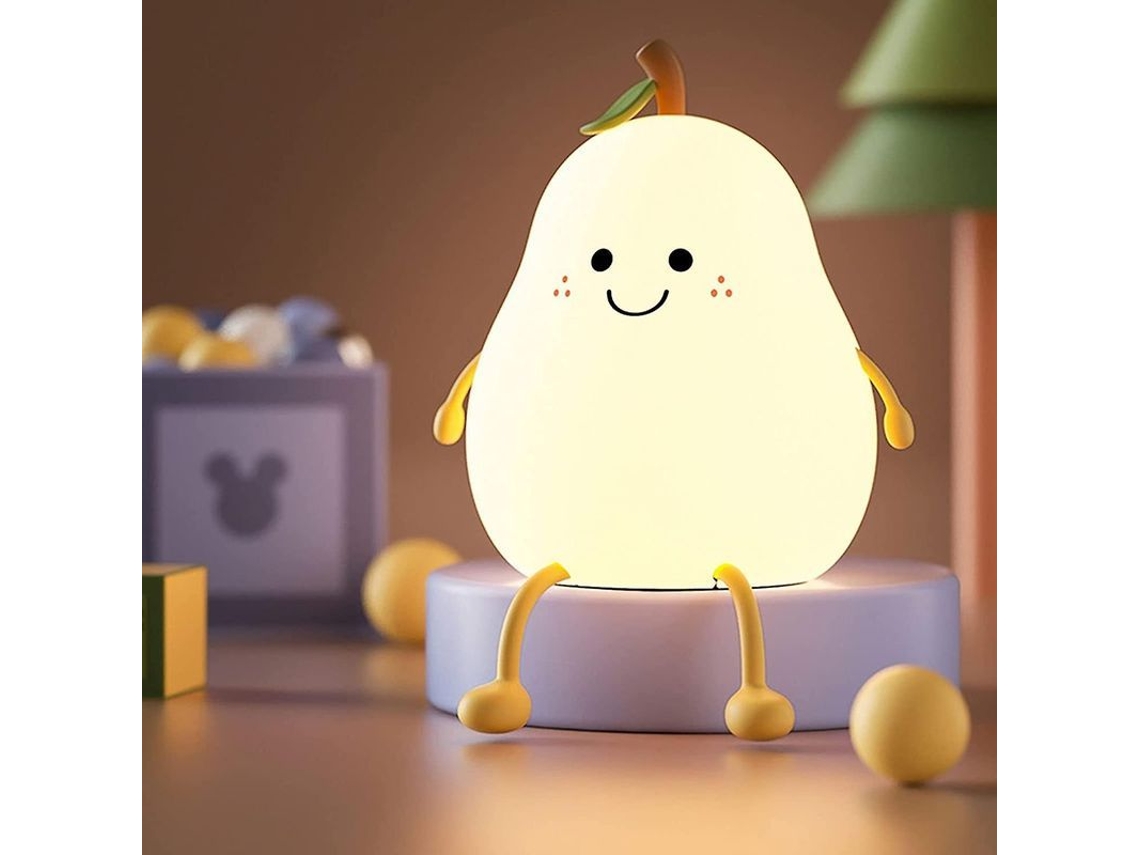 Nova Line luz Noturna Led para Crianças, Lampada de Mesa para Bebes, Presente com Modo de Timer e 3 Níveis de Brilho