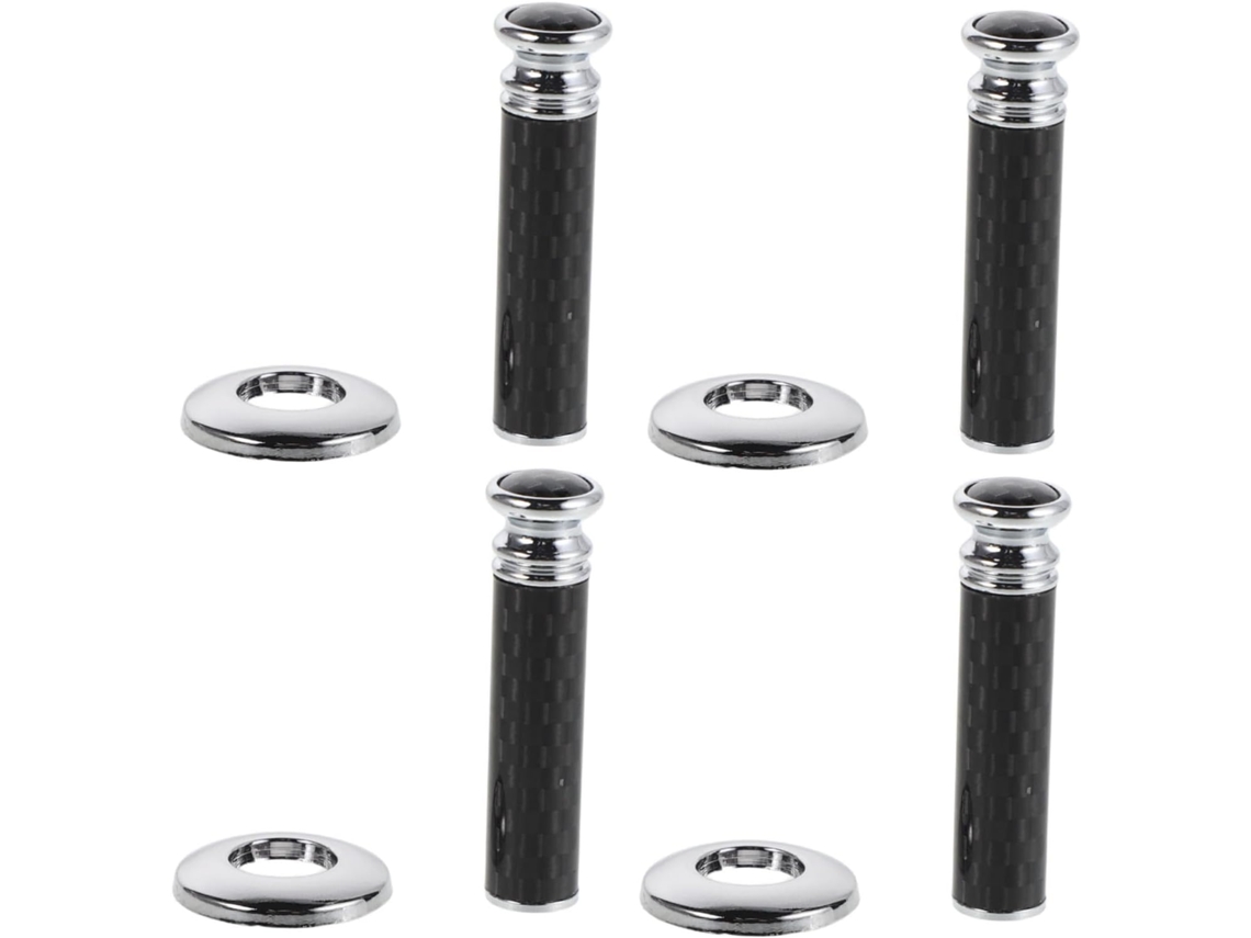 Conjunto De 4 Pinos Puxar Universais Liga Metálica Cabilock Com Superfície Texturizada Para Portas Carros, Caminhões E