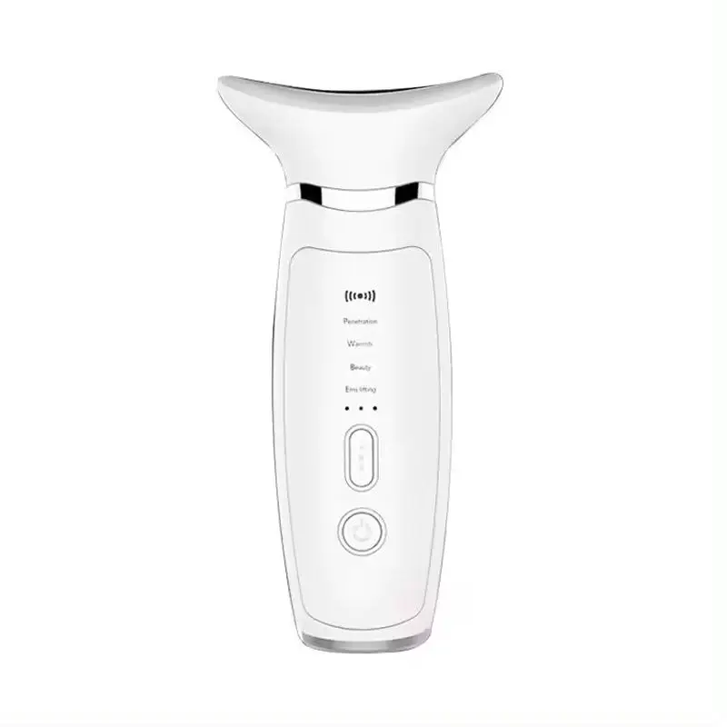 (branco) Aparelho De Beleza Com Massagem Led Para Firmeza Da Pele, Lifting Facial E Do Pescoço