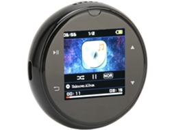 Leitor Mp3 Bluetooth YIZHOOD M20 1.54Inch Ecrã Tátil 8Gb Preto