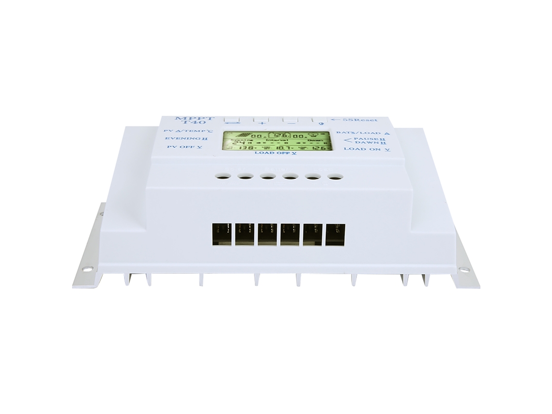 Controlador De Carga Solar Mppt Laxiscreed 12v/24v, 40a, Auto-adaptável Para Painéis Solares