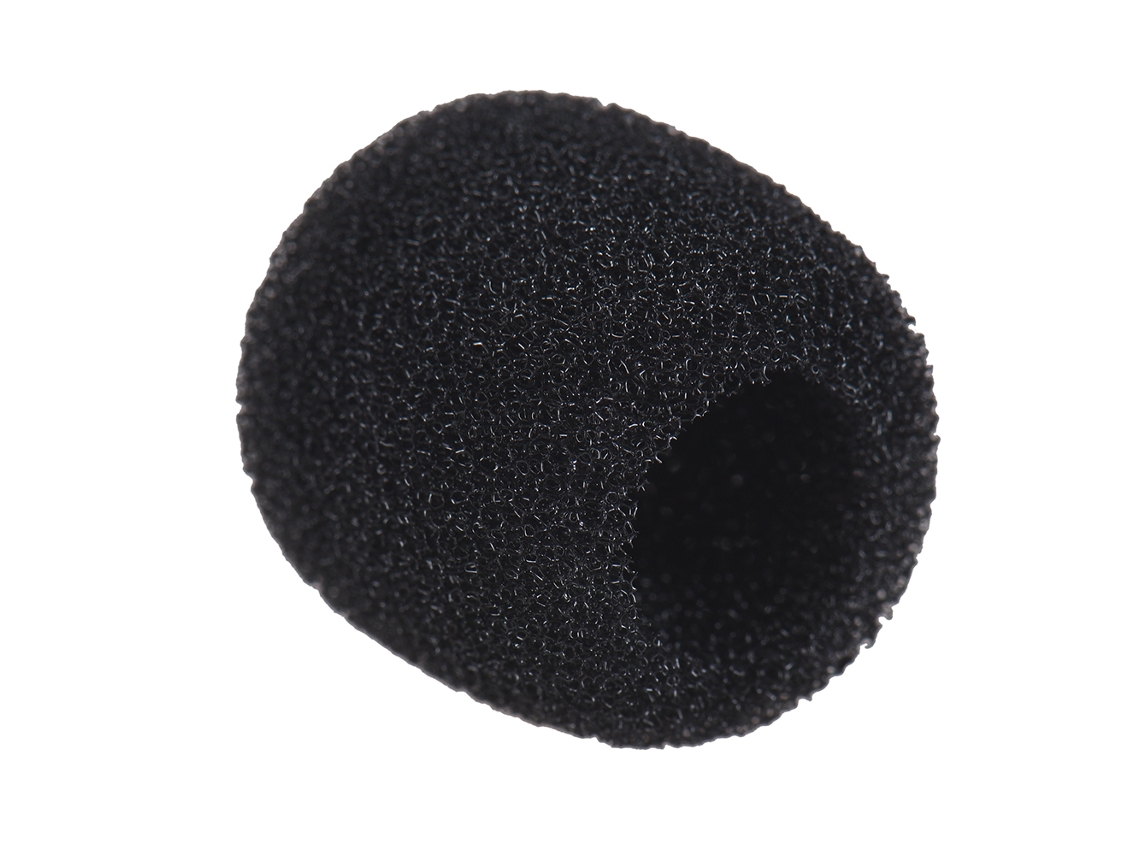 2026-cubre-micrófono De Espuma Mini Para Micrófono Lapela E Auricular, Ideal Para Estúdio E Gravação De Áudio, Cor Preta