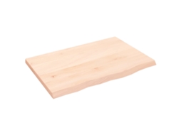 Bathroom Countertop, Bathroom Countertops Vidaxl Marrom Madeira De Carvalho (60 X 40 X 2 Cm)