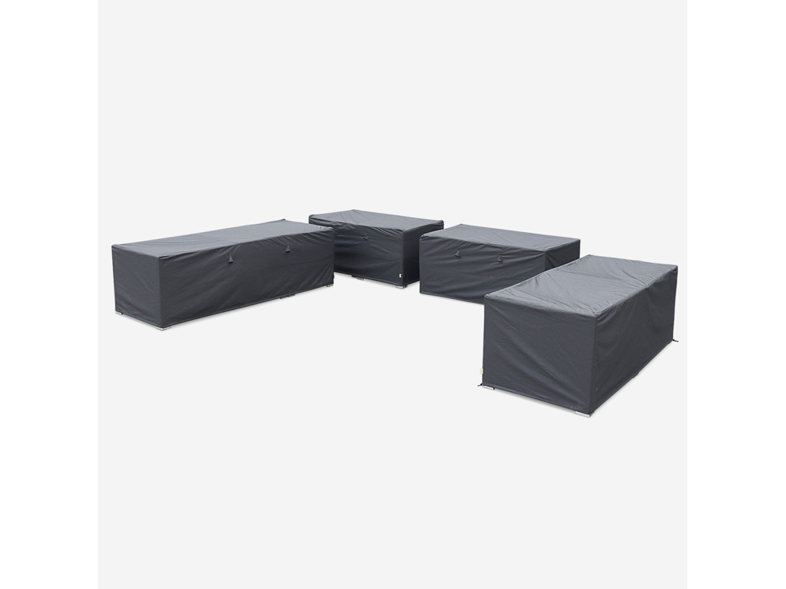 Conjunto de Capas Protetoras para SWEEEK Tripoli (4 Lonas - Oxford - Cinzento Escuro)
