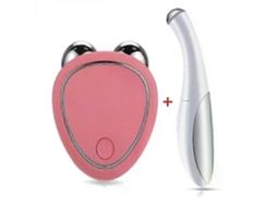 Massageador Facial 2025 para Lifting com Rolos de Microcorrente, Dispositivo Massagem Microco Rrente e Máquina GOKOCO
