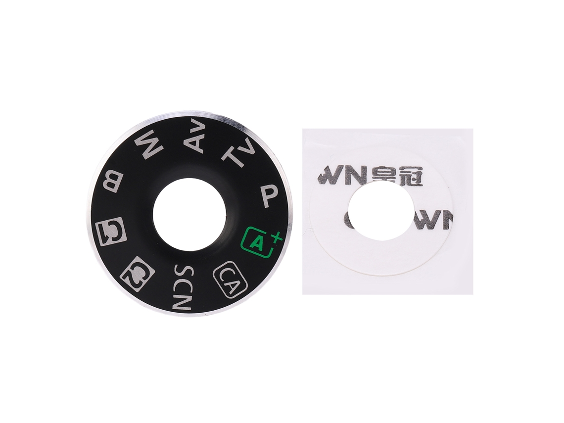 Camera Function Dial Cover Plate Mode Interface With Film Repair Accessory For 6d LAXISCREED