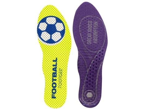 Footgel Football Insole Amarelo EU 35-38
