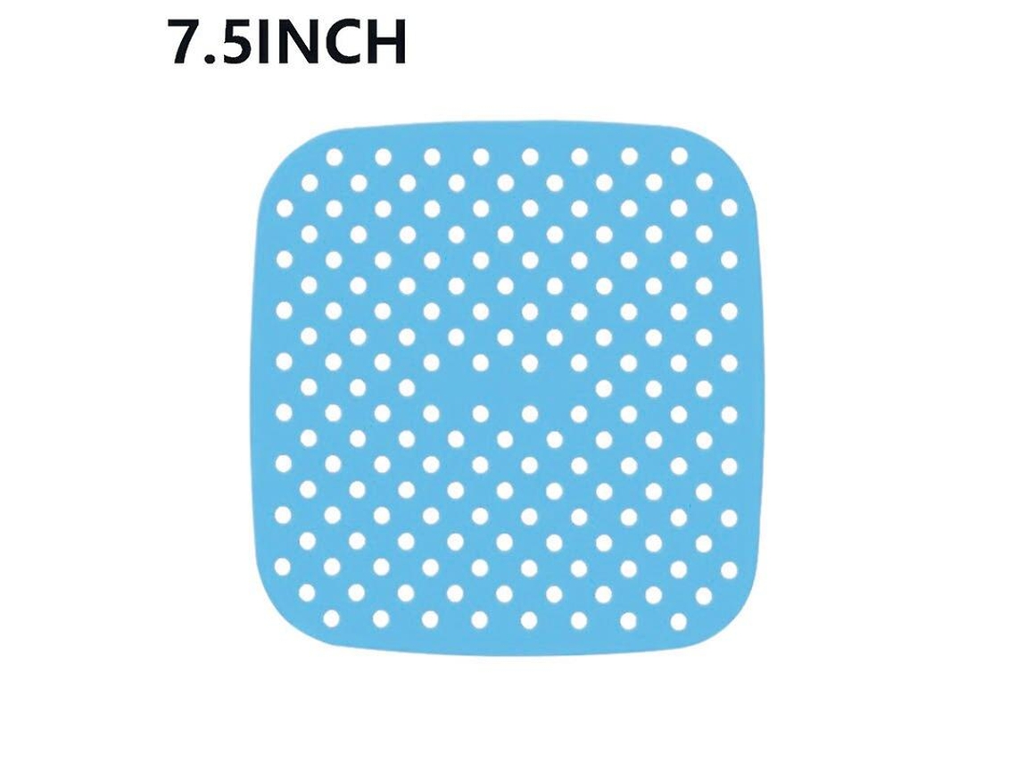 Forros de silicone reutilizáveis para fritadeira elétrica Slowmoose Blue, papel vegetal de qualidade alimentar