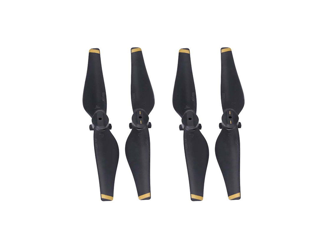 Hélice de liberação rápida Mali para drone Mavic Air, CW CCW, 2 pares/conjunto, fibra de carbono (Faixa Dourada)