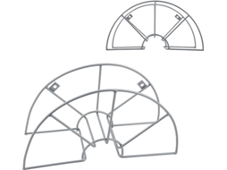 Suporte de Parede para Mangueira GROUW Arame Plastificado (43X15X23 cm)