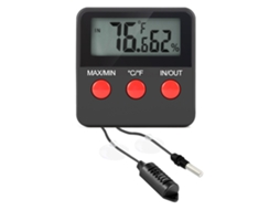 Yuru medidor de Umidade e Termômetro Interno para Réptil Pet Monitor de Temperatura e Umidade