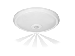 Plafon Led Zonda 12W 800Lm 4000K com Detector de Movimento Branco