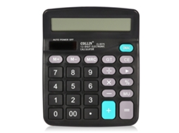 Calculadora Eletrônica Cl 837s com Bateria Botões Grandes