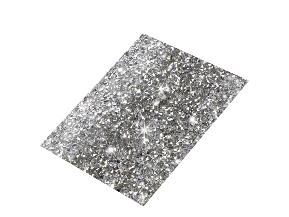 Folha de strass autoadesiva, 24 x 40 cm, 9, 4 x 15, 7 Polegadas, Strass Prated para Artesanato, Decoração DIY com Resina