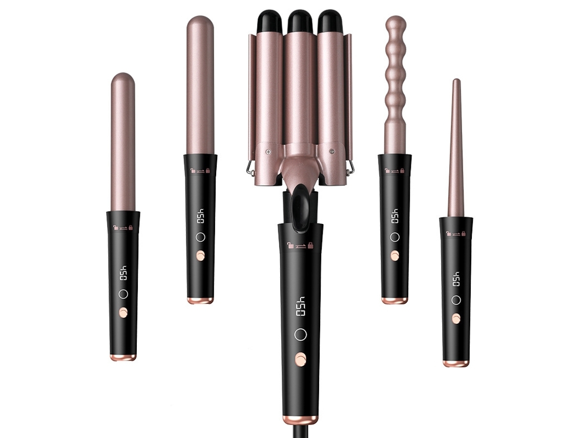 Modelador de Cabelo Ae520 Ouro Rosa