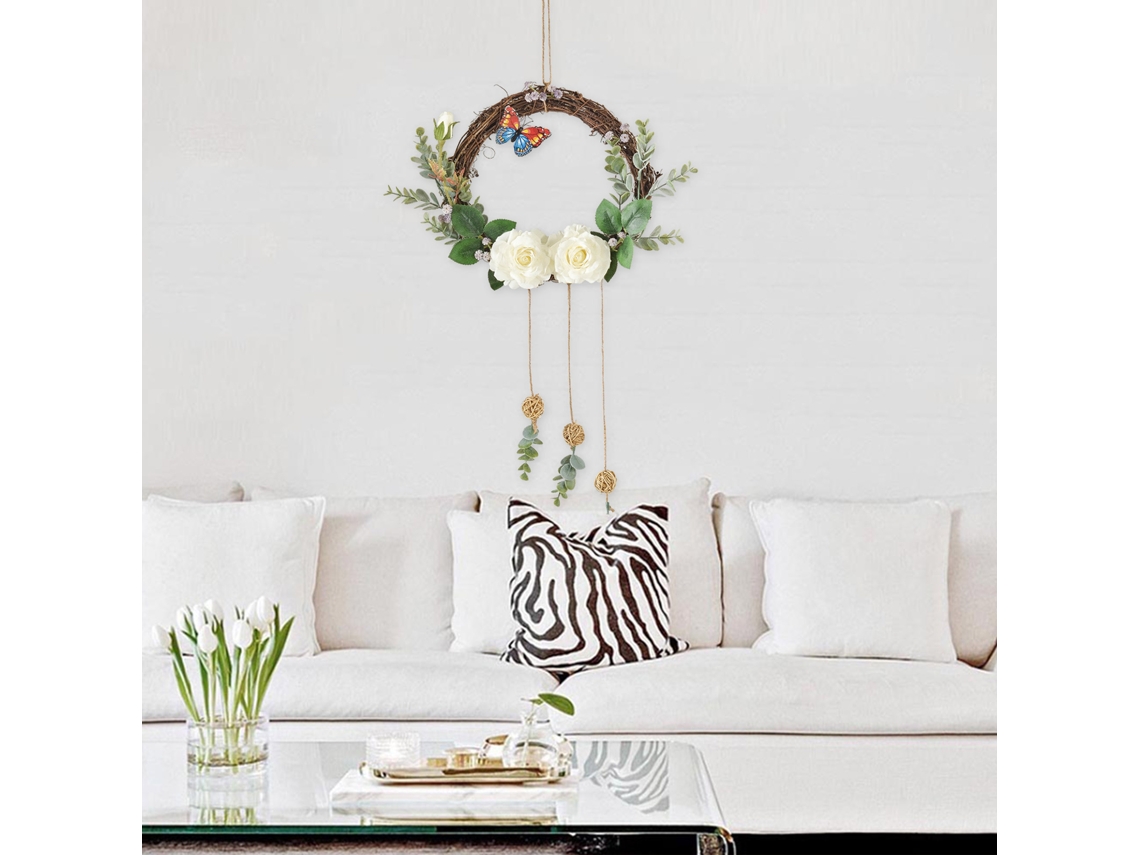 Guirlanda Artificial Eoocoo (estilo Nórdico + Decoração Primaveril)