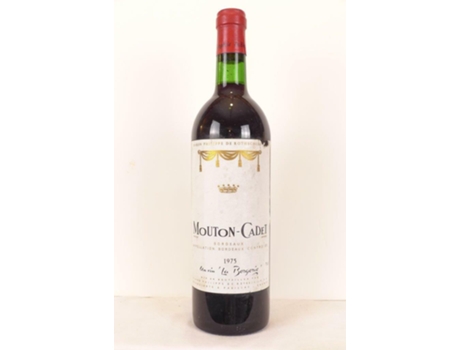 Vinho Tinto MOUTON-CADET 1975 (75 cl - 1 unidade)