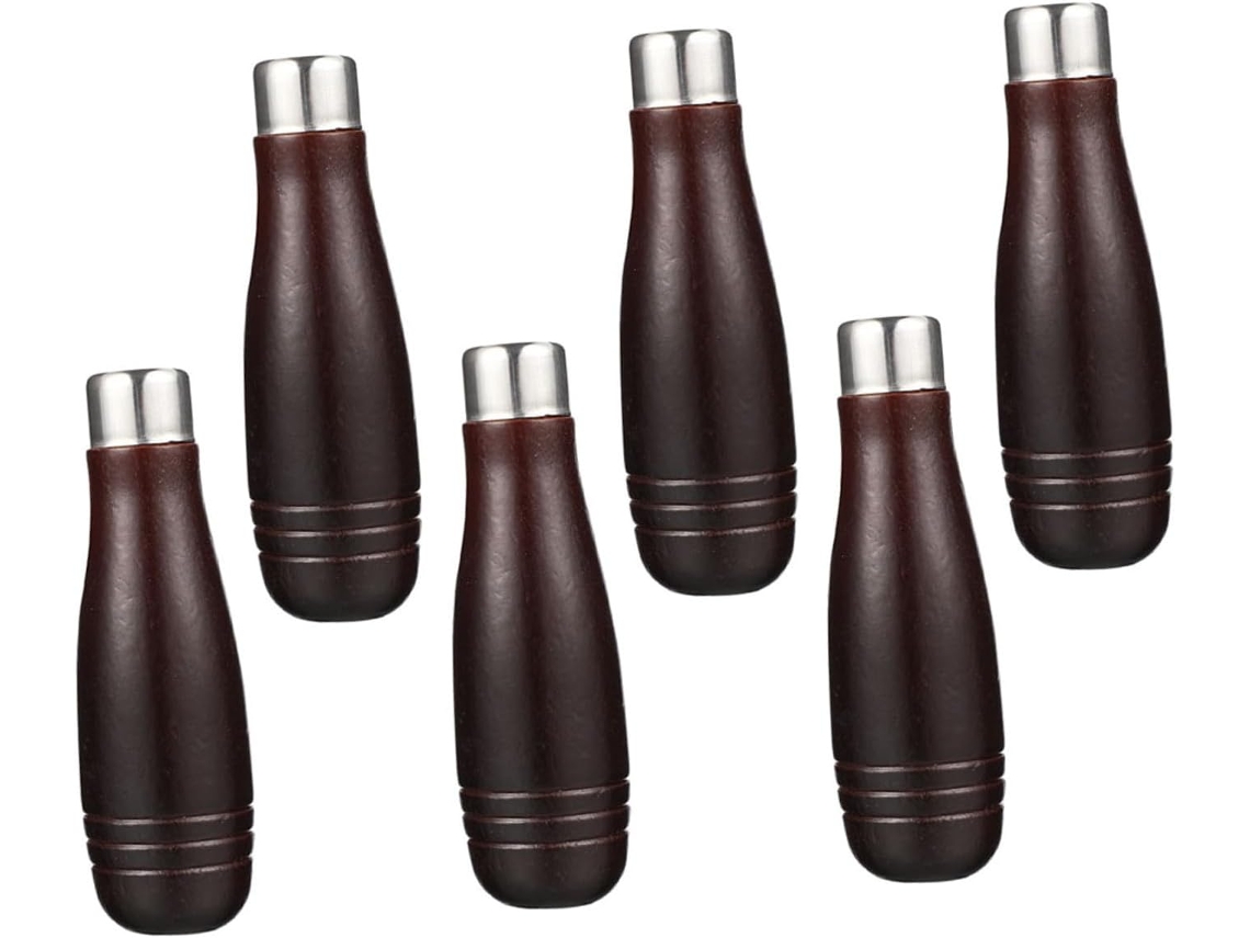 Conjunto de 6 cabos de madeira Topbathy para rebarbadoras (LxAxP cm)