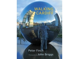Livro Walking Cardiff de Peter Finch (Inglês)