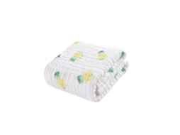 Toalha De Banho Para Bebê De Gaze 6 Camadas, Ultra Macia E Absorvente, Recém-nascido, 94x94cm