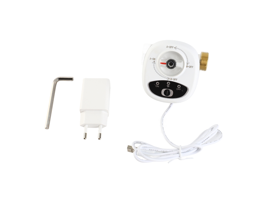 Interruptor inteligente WiFi YURU, app, Alexa, Google, temperatura e umidade