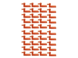 40 Grampos De Ajuste De Ângulo Para Pisos E Azulejos, Fixação De Cerâmica, Assentamento, Construção Aquaforge