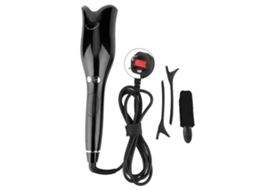 2026 rizador de Cabelo Antiquemaduras Automático com Lcd, Cerâmica Rotatória, Ferramenta de Penteado