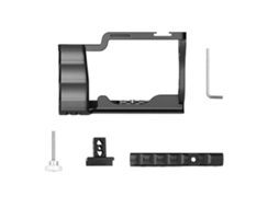 2026 kit de Mango Superior para Jaula de Cámara Andoer, Jaula de Video para Canon M50, Aluminio com Cold Shoe