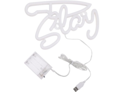 Letreiro De Led Decorativo "slay" Em Néon Para Quarto, Brilhante E Atraente.