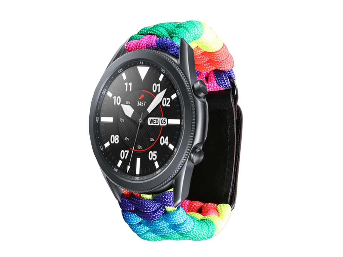 Bracelete Fossil gen 6 Pulseira corda trançada Rainbow