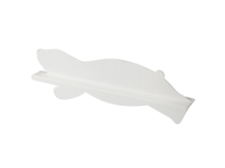 Protetor De Respingos Água Para Pia Cozinha Silicone Com Ventosa, Urso Branco, Lavagem Pratos