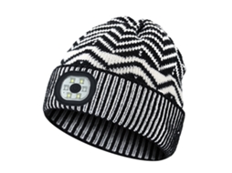 Gorro Feminino Com Lanterna De Led Integrada, Estilo Gorro De Esqui, Modelo Folgado., Características