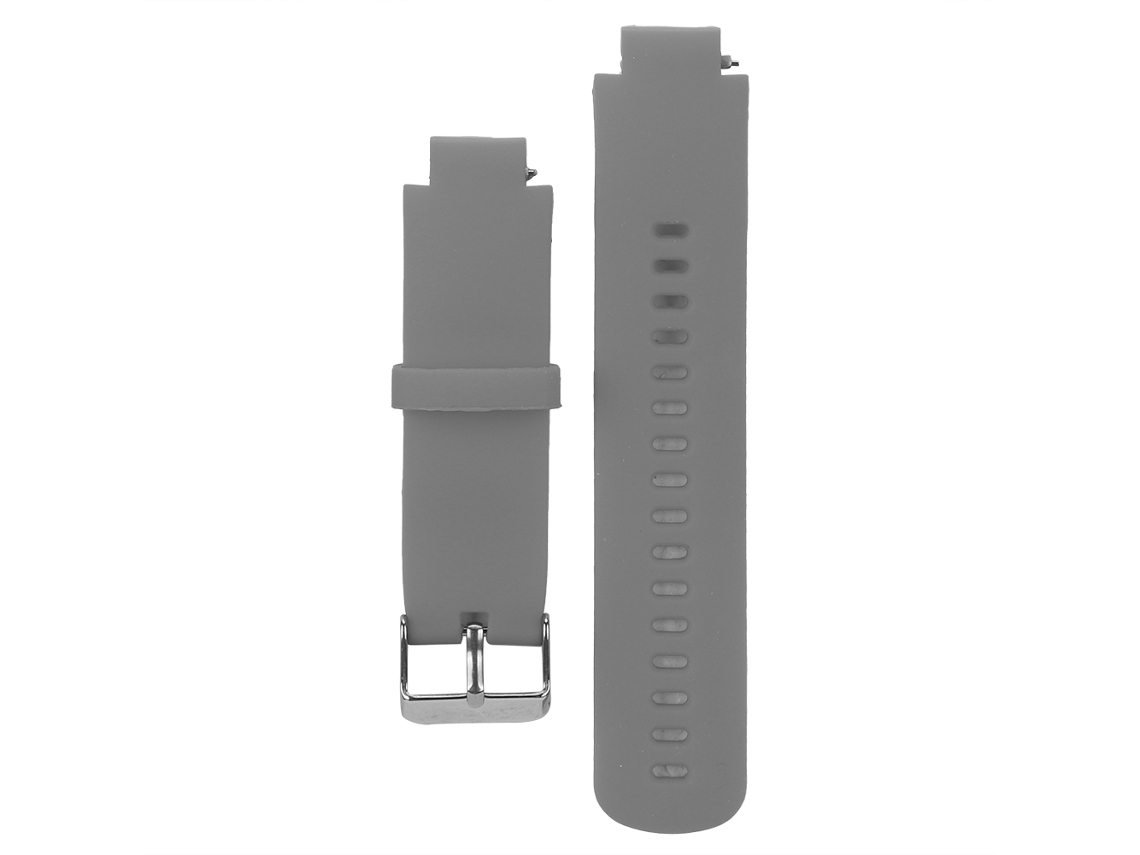 Pulseira de substituição de silicone para Amazfit Watch 3 EOOCOO (cinza, ajustável)