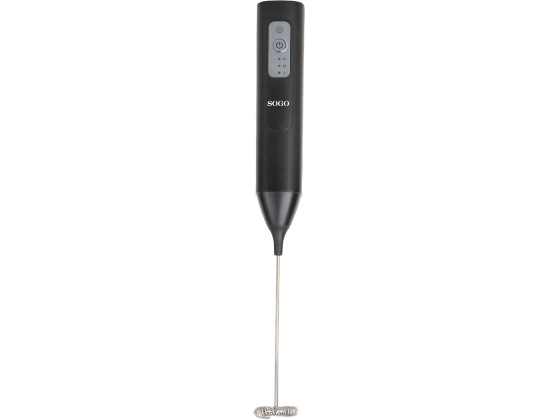 Batedor de Leite SOGO ACC-SS-17330 (8 W - Preto)